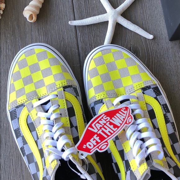 🌴🌼VANS- SUEDE CHECKERED OLD SCHOOL🌼🌴 - Picture 6 of 11